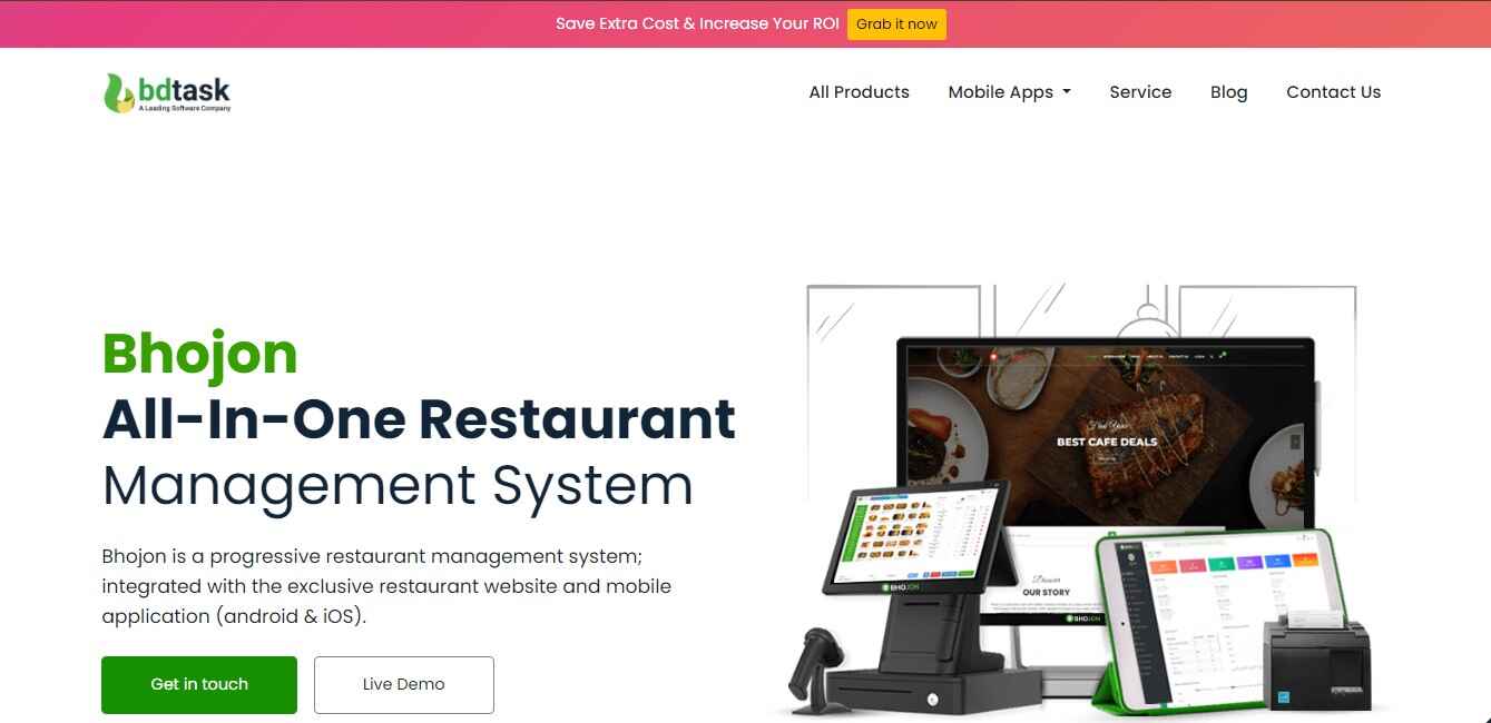 Bhojon Restaurant ERP
