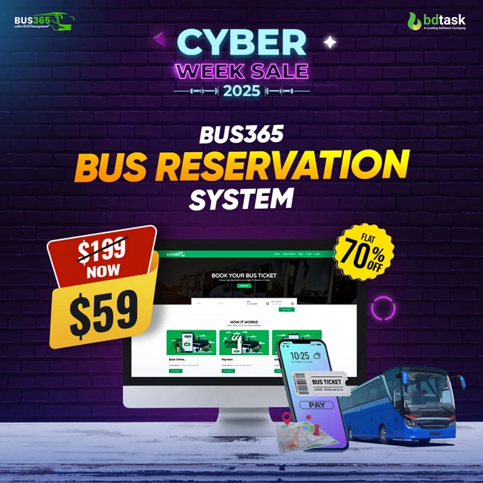 Bus365 - Bus Ticket Reservation System