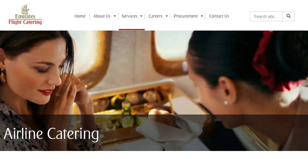 Emirates Flight Catering