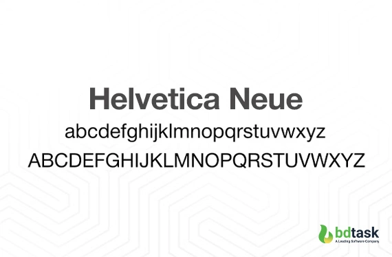 Helvetica Neue