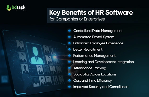 Key Benefits of HR Software for Companies or Enterprises