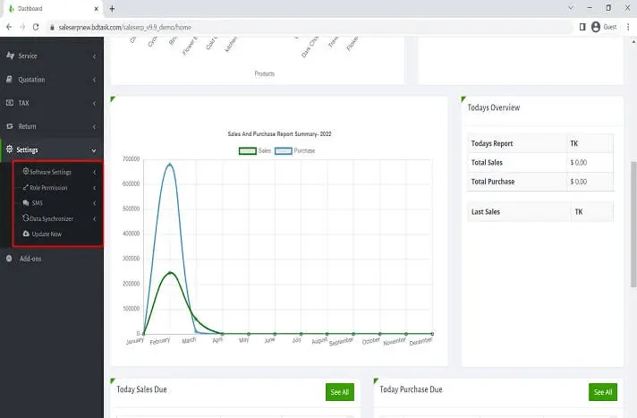 Set up your Software Settings